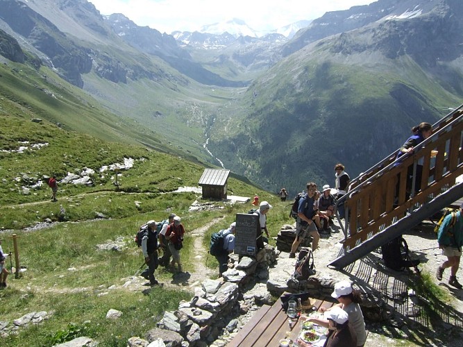 Mont Pourri Berghütte