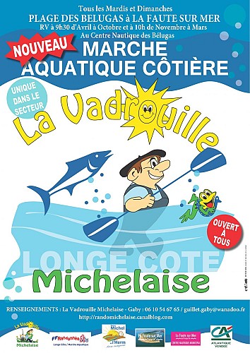 Marche aquatique côtière