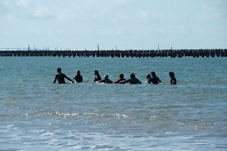 Marche aquatique côtière