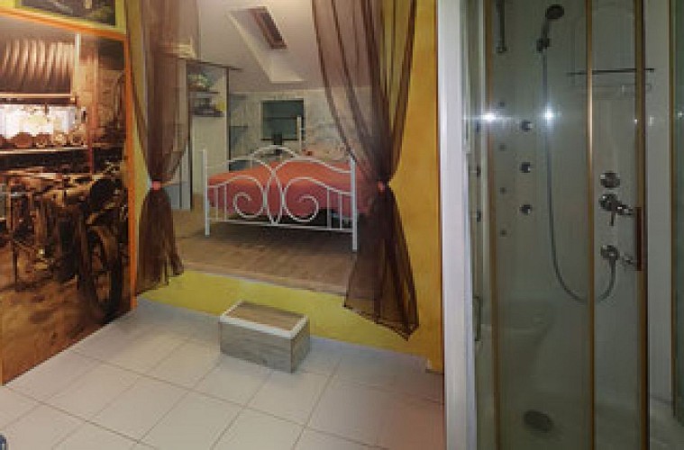 Chambres d'hôtes La Passerelle - Chambre Milwaukee