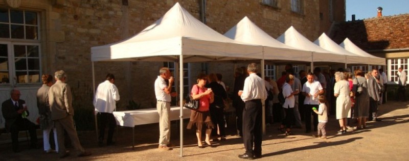 Espace cocktail extérieur