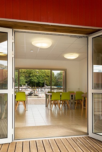 Gîte d'étape au port de Decize