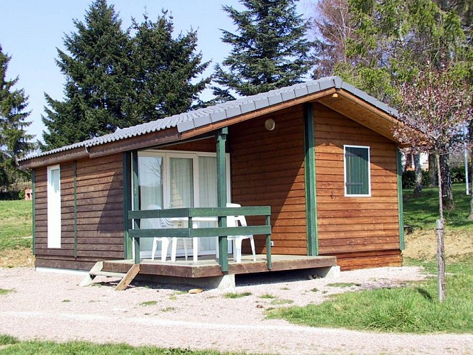 Chalets du camping des Prés de la Ville 