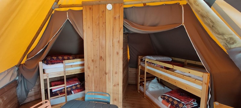CHAMBRES LIT SUPERPOSES TIPI 6P