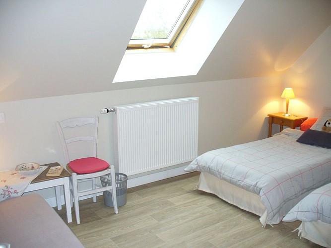 Les Oiseaux - chambre "Rouge-gorge"