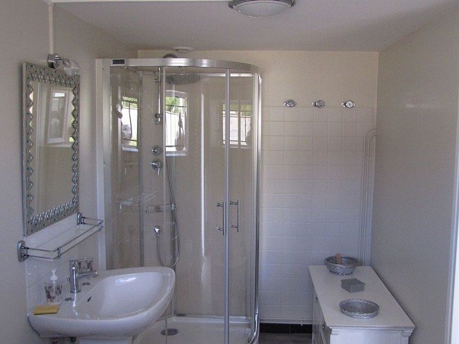 Les Oiseaux - salle d'eau rez de chaussée