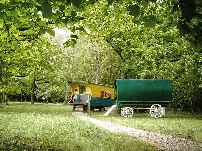 Roulottes les Tramois-Donzy