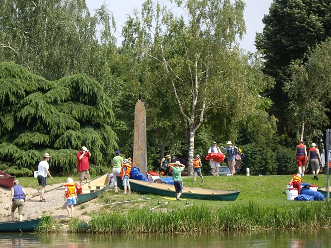 Descente de Loire en canoë à Decize