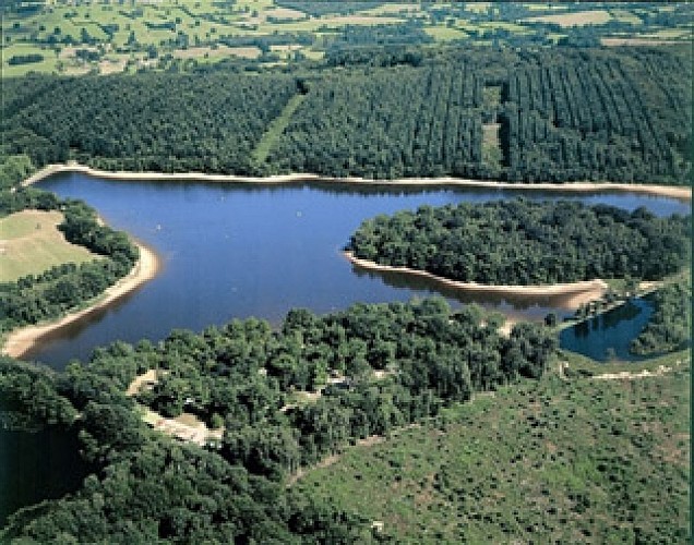 Base de loisirs et baignade à l'Etang du Merle 