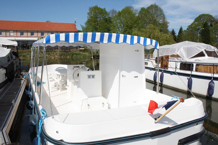 Bateau promenade "Belisama" au départ de Decize