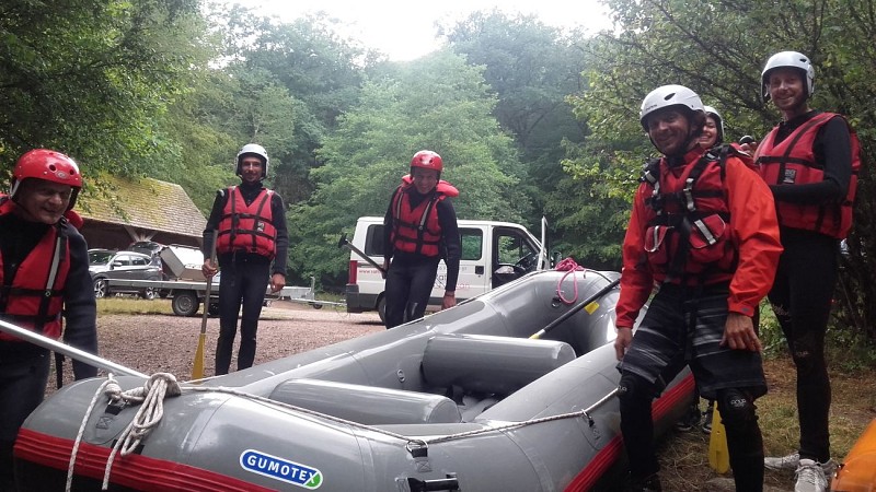 Au départ de la rivière Chalaux.