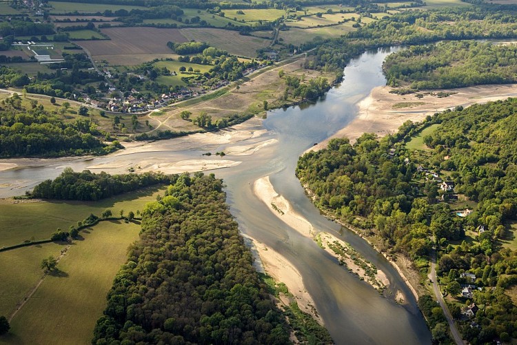 Panorama Bec Allier, site WWF