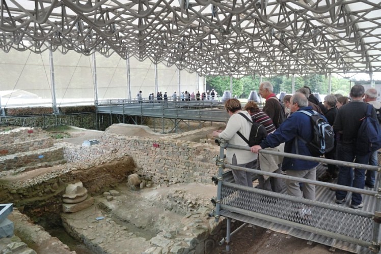 Visite du site archéologique de Bibracte