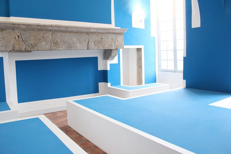 La salle bleue Abbaye de Corbigny1