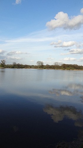L'étang de Marvy à Neuvy-sur-Loire