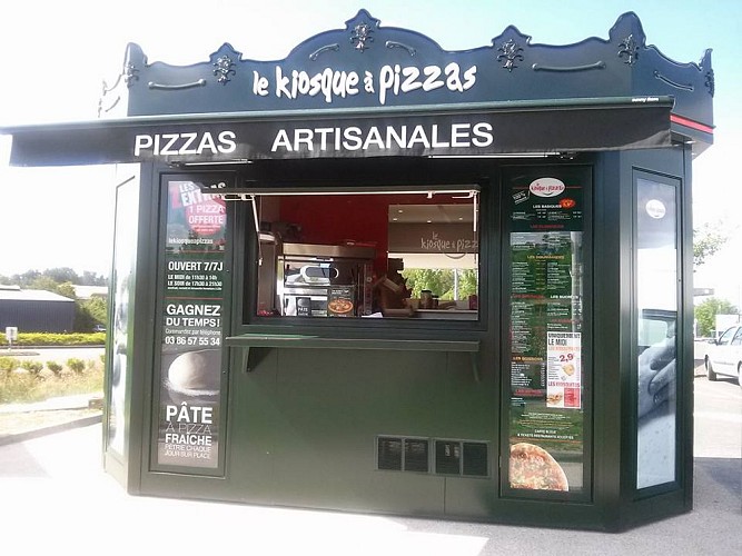 Kiosque à pizzas