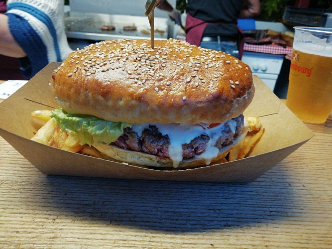 Soirée burger / frites maison