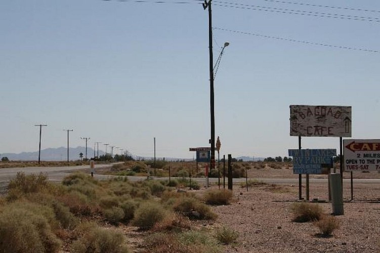 LA ROUTE 66 ET LE BAGDAD CAFE