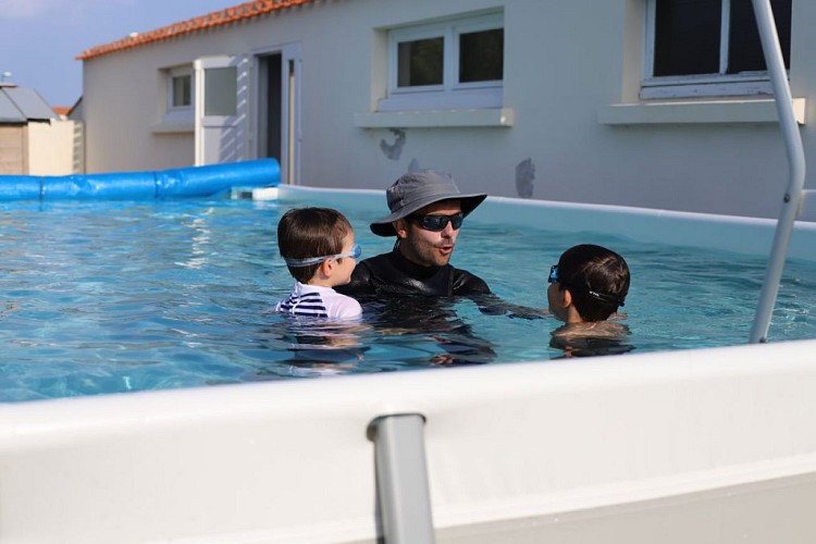 École de natation - Marche active en mer Les Crevettes