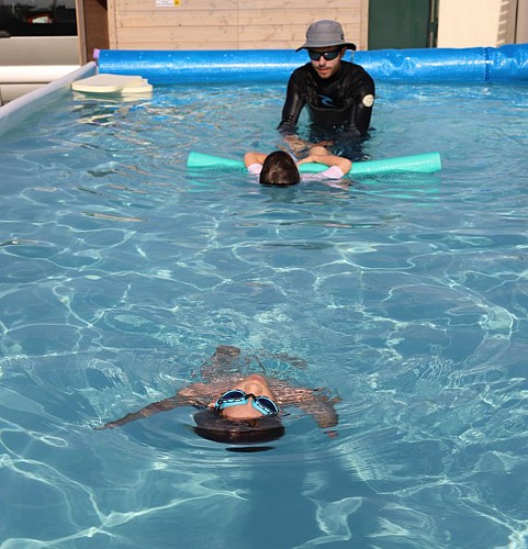 École de natation - Marche active en mer Les Crevettes
