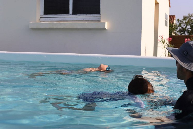 École de natation - Marche active en mer Les Crevettes