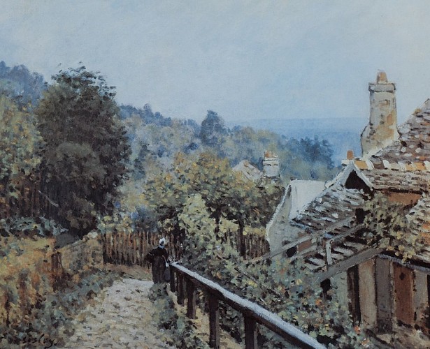 Louveciennes, hauteurs de Marly - Alfred Sisley - 1873 - Musée d'Orsay, Paris