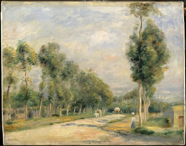 La route de Versailles  - Pierre-Auguste Renoir - 1895 - Palais des Beaux-Arts, Lille