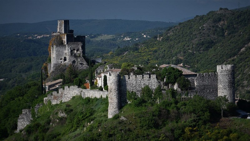 Rochemaure castle