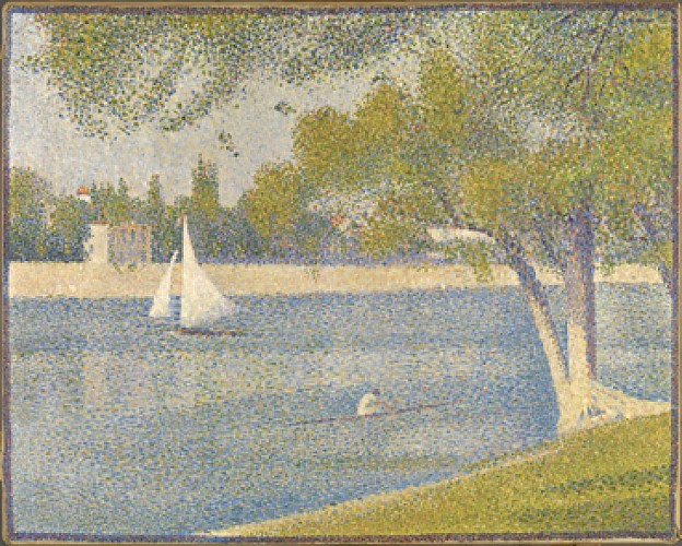 The Seine at the Grande Jatte - Georges Seurat - 1888