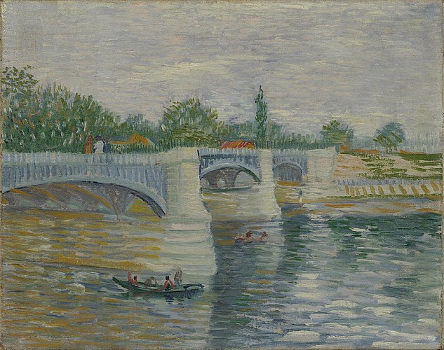 La Seine avec le pont de la Grande Jatte  - Van Gogh - (mai – julillet 1887)