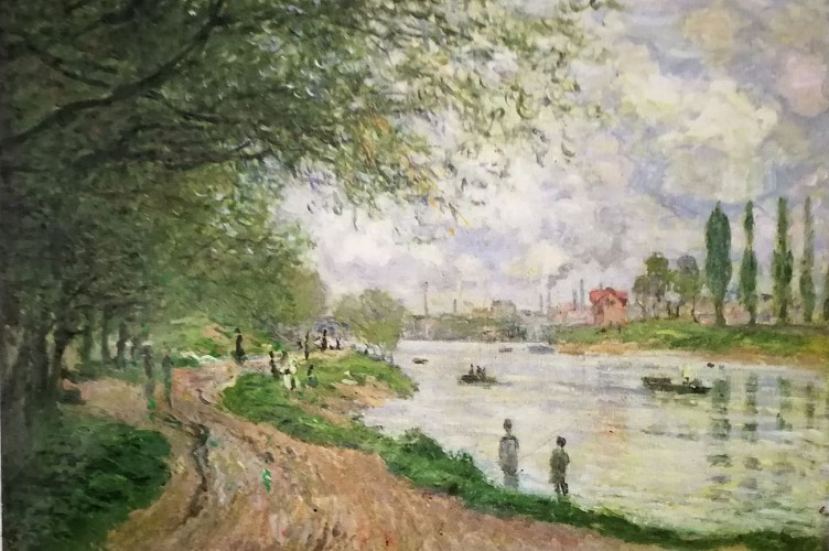 Claude Monet -The island of Grande Jatte -  1874