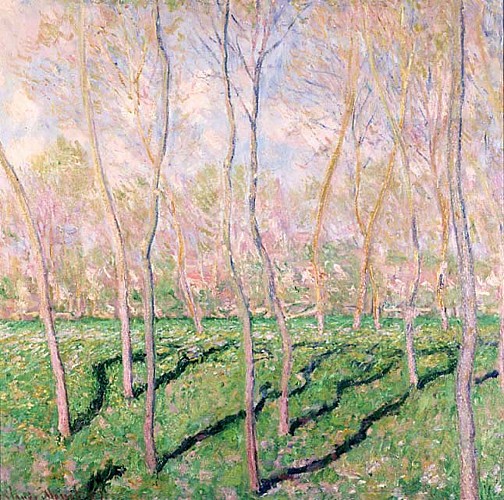 Vue de Bennecourt - Claude Monet - 1887 - Columbus Museum of Art (Ohio)