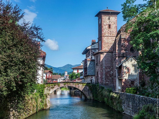 Eglise pont vieille ville - Saint Jean Pied de Port