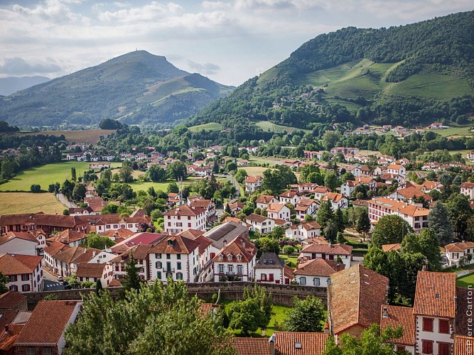 Vue terrasse Citadelle - Saint Jean Pied de Port