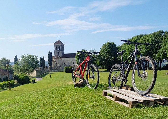 Vélos VTT du Centre Sports Nature et VTT de Montagrier 