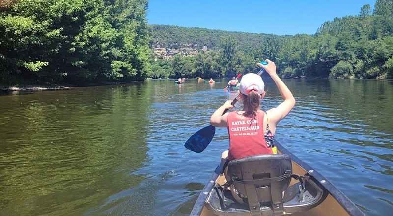 Périgord Noir Vallée Dordogne - canoe castelnaud
