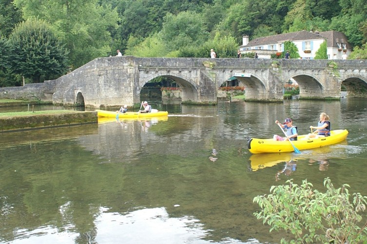 Brantôme canoe