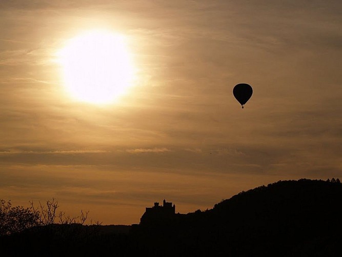 Perigord dordogne montgolfières