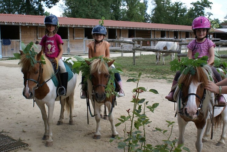 centre équestre poney club de Bourrou 