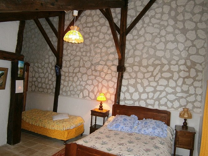 Le Laurier Rose Beaussac Chambre 2