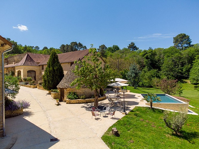 piscine chambre hotes sarlat