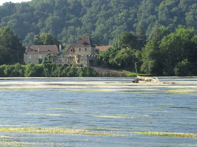 La Dordogne à hauteur de Lalinde