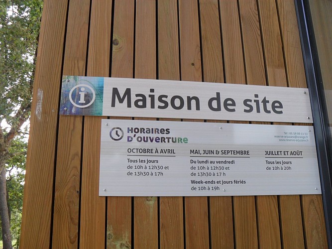 Arjuzanx Maison du Site