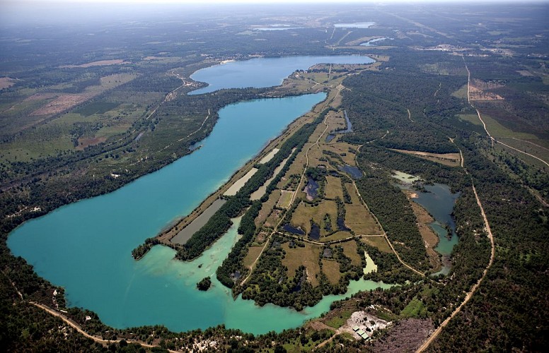 Réserve Naturelle d’Arjuzanx, lac du Commanday