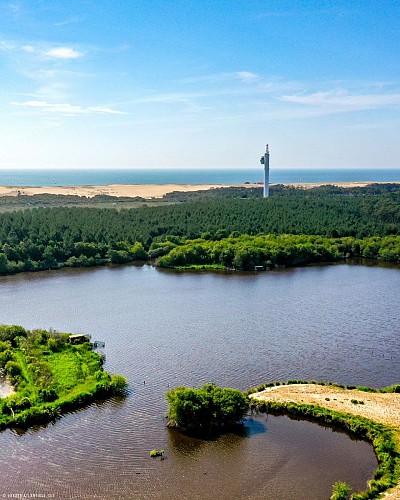 Etang de Moisan Messanges Landes Atlantique Sud