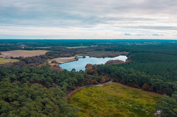 Etang de Moisan Messanges Landes Atlantique Sud
