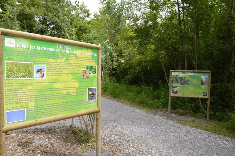 parcours découverte nature salies-de-béarn