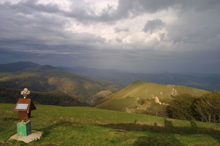 Jeux de lumières sur le col