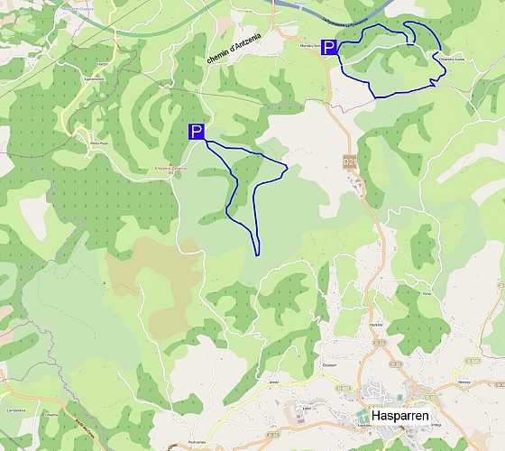 Itinéraires de découverte des landes d'Hasparren