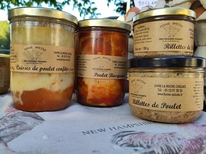 Conserves ferme avicole des grands champs